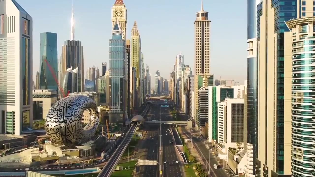 Dubai at golden hour