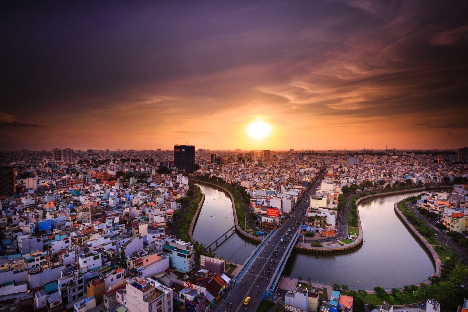 Ho-Chi-Minh-Stadt, Vietnam